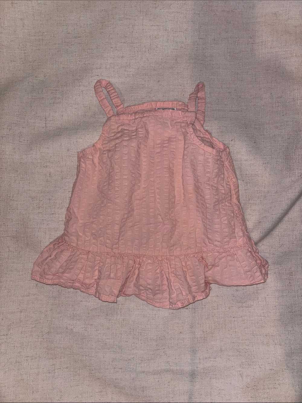 Garanimals Light Pink Ruffle Tank Top